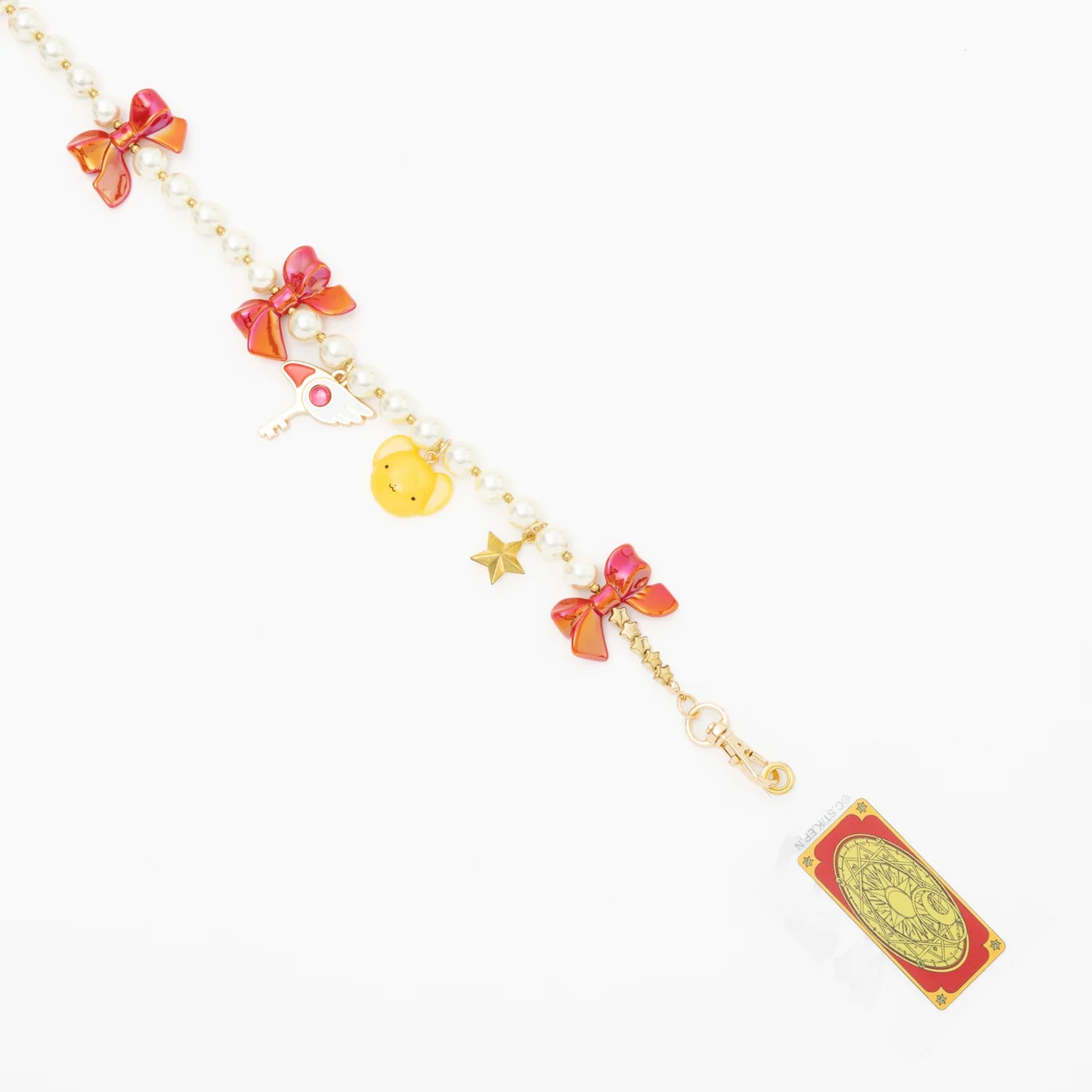 Cardcaptor Sakura Clear Card Arc - Sealing Key Model Smartphone Strap & Phone Tab Cardcaptor Sakura Clear Card Arc x SuperGroupies (3 Types)