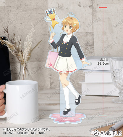 Cardcaptor Sakura Clear Card Arc Extra Large Acrylic Stand - Syaoran Li Traveling Together Ver. [Pre-Order Aug 2026]