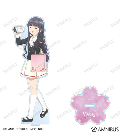 Cardcaptor Sakura Clear Card Arc Extra Large Acrylic Stand - Tomoyo Daidouji Traveling Together Ver. [Pre-Order Aug 2026]