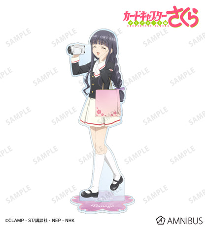 Cardcaptor Sakura Clear Card Arc Extra Large Acrylic Stand - Tomoyo Daidouji Traveling Together Ver. [Pre-Order Aug 2026]