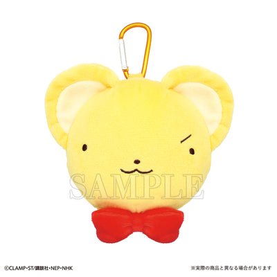 Cardcaptor Sakura Clear Card Arc Fastener Plush Masctot with Carabiner - Kero-chan [Pre-Order Aug 2026]