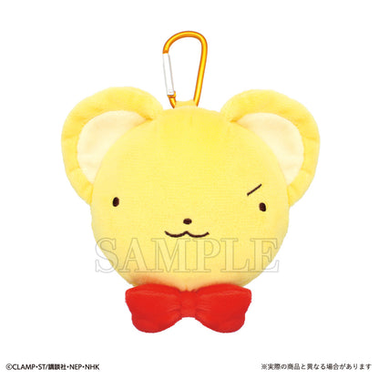 Cardcaptor Sakura Clear Card Arc Fastener Plush Masctot with Carabiner - Kero-chan [Pre-Order Aug 2026]