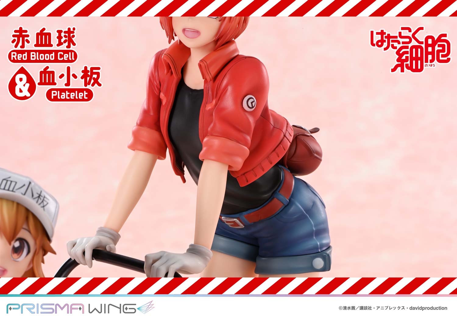 Cells at Work! Prisma Wing Figure - Red Blood Cell & Platelet [Pre-order Jan 2027]