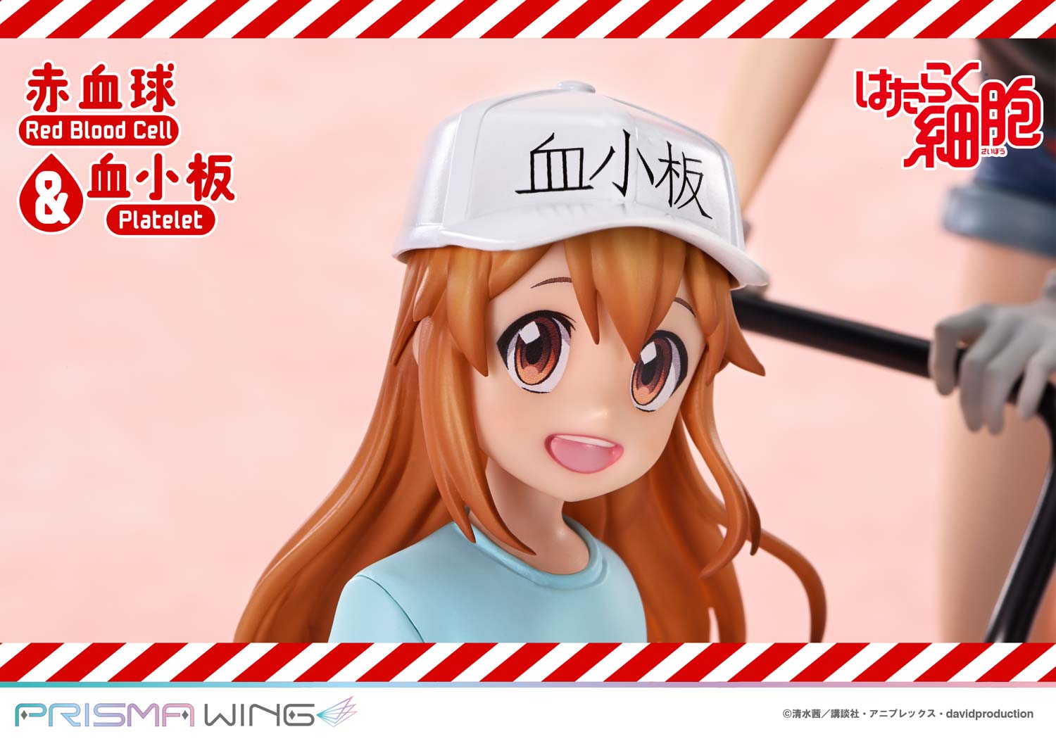 Cells at Work! Prisma Wing Figure - Red Blood Cell & Platelet [Pre-order Jan 2027]
