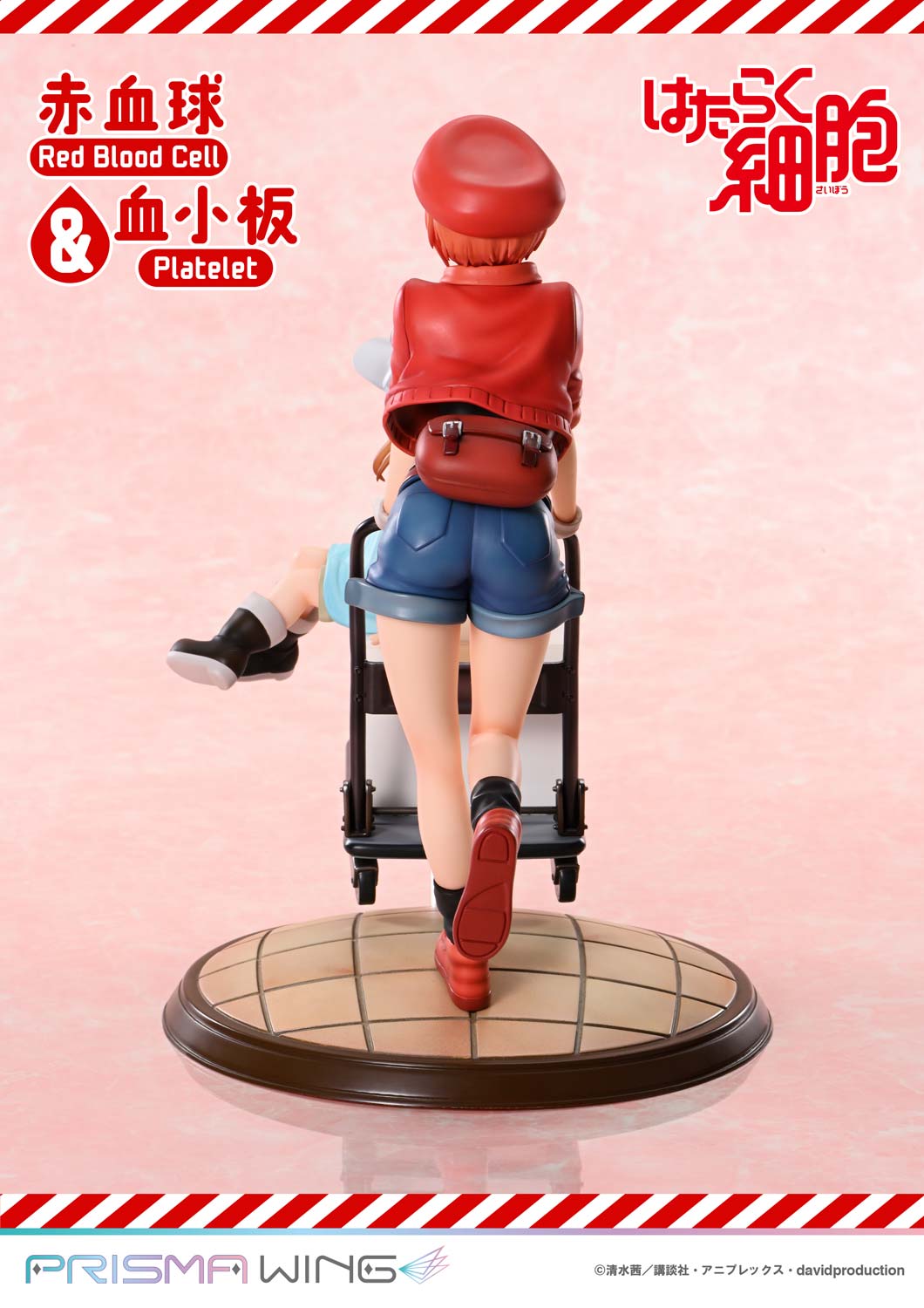 Cells at Work! Prisma Wing Figure - Red Blood Cell & Platelet [Pre-order Jan 2027]
