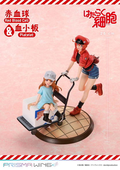 Cells at Work! Prisma Wing Figure - Red Blood Cell & Platelet [Pre-order Jan 2027]