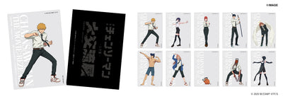 Chainsaw Man Big Good Will Exhibition - Original KV Art Card Second Edition Complete Set of 10