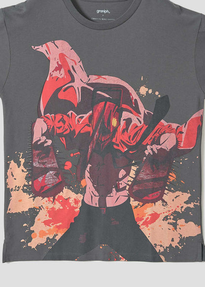 Chainsaw Man X Graniph Fashion Collection - Chainsaw Man Unisex Long-Sleeved T-Shirt [Pre-Order Dec 2025]