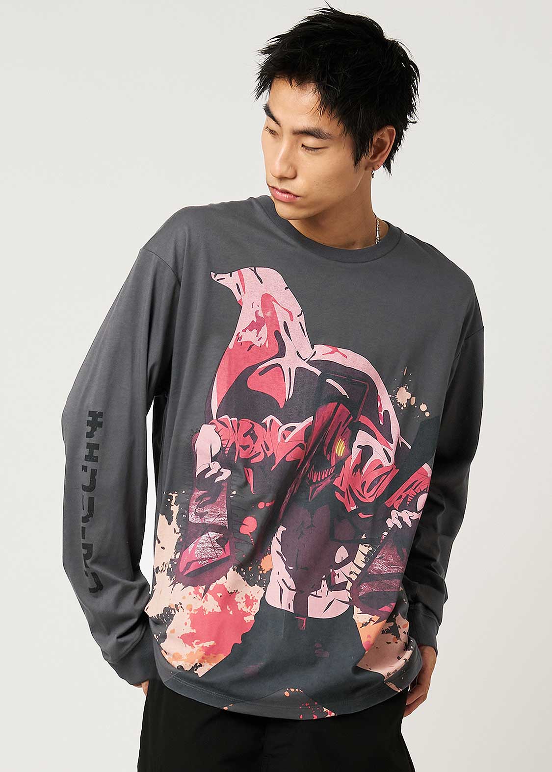 Chainsaw Man X Graniph Fashion Collection - Chainsaw Man Unisex Long-Sleeved T-Shirt [Pre-Order Dec 2025]
