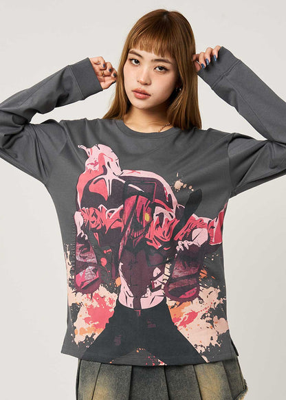 Chainsaw Man X Graniph Fashion Collection - Chainsaw Man Unisex Long-Sleeved T-Shirt [Pre-Order Dec 2025]