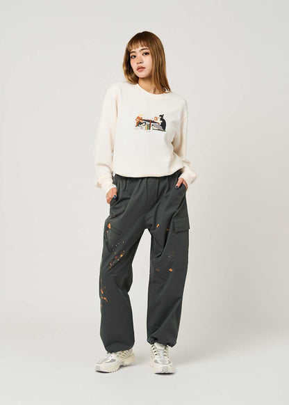 Chainsaw Man X Graniph Fashion Collection - Chainsaw Man and Katana Man Cargo Pants [Pre-order Dec 2025]