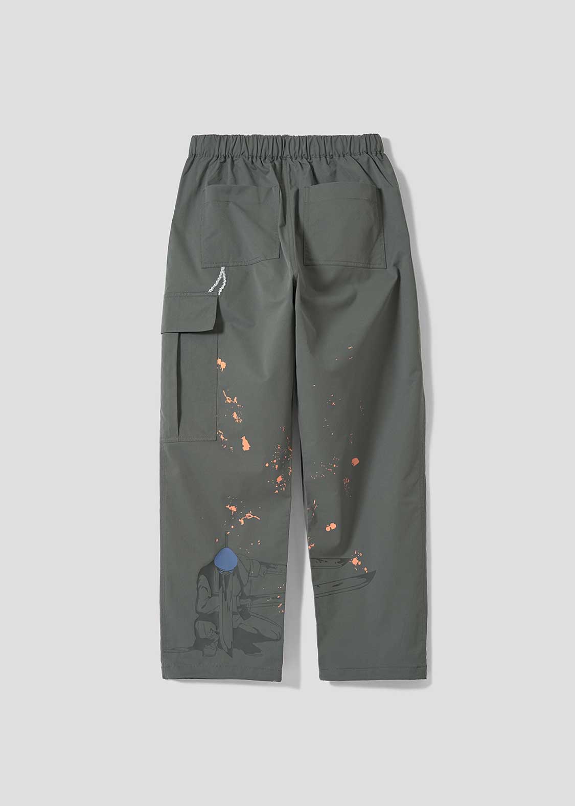 Chainsaw Man X Graniph Fashion Collection - Chainsaw Man and Katana Man Cargo Pants [Pre-order Dec 2025]