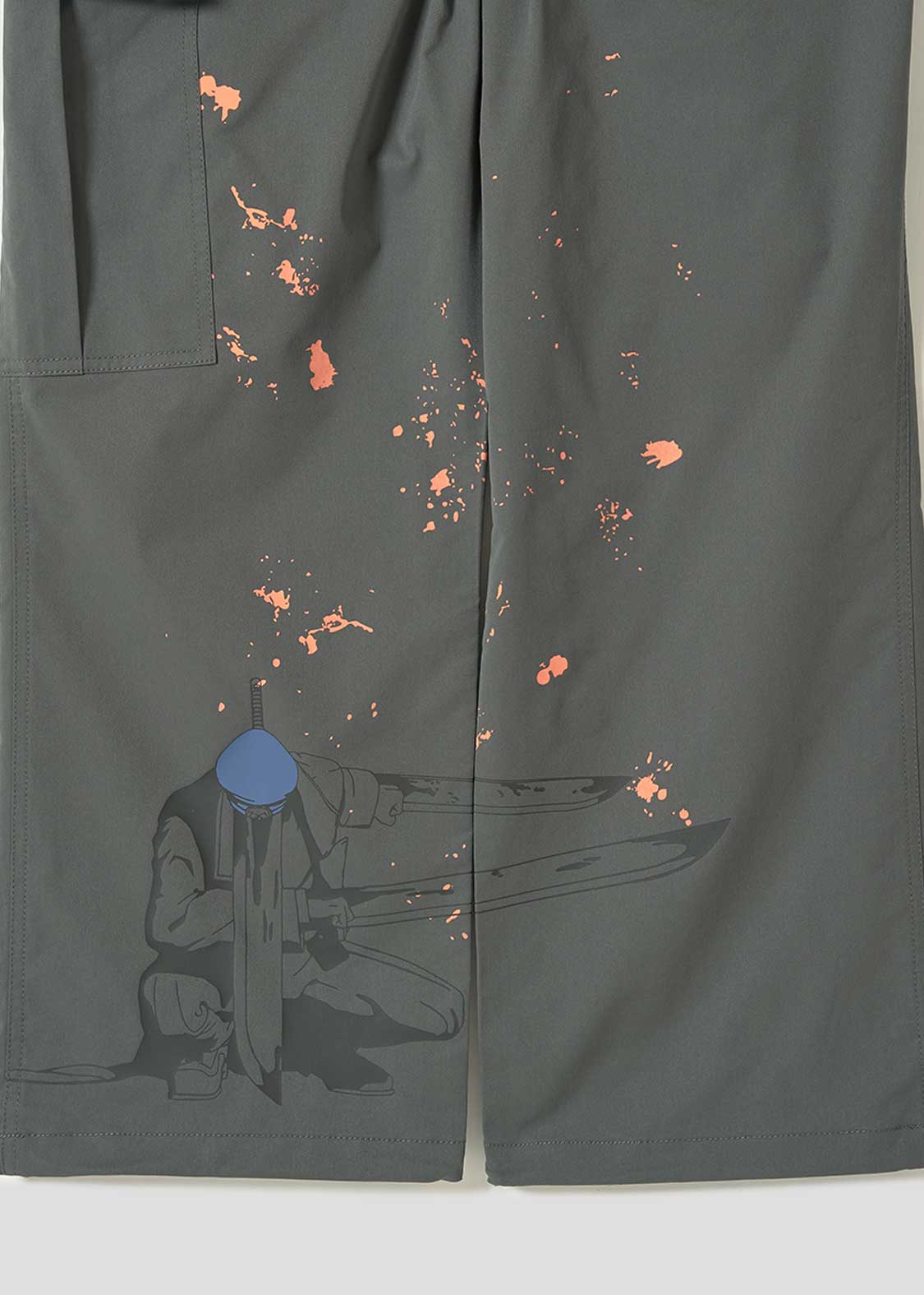 Chainsaw Man X Graniph Fashion Collection - Chainsaw Man and Katana Man Cargo Pants [Pre-order Dec 2025]