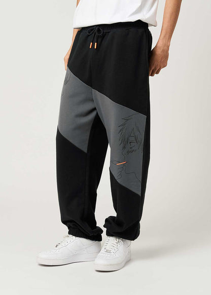 Chainsaw Man X Graniph Fashion Collection - Denji and Makima Fleece Pants [Pre-order Dec 2025]