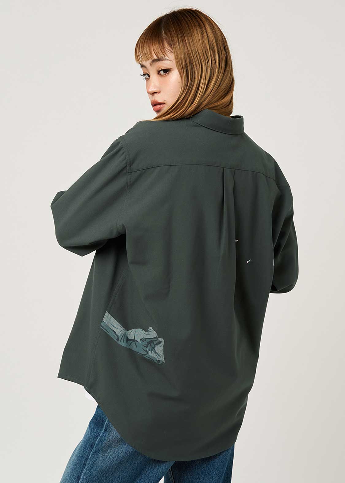 Chainsaw Man X Graniph Fashion Collection - Easy Revenge Loose Shirt [Pre-Order Dec 2025]