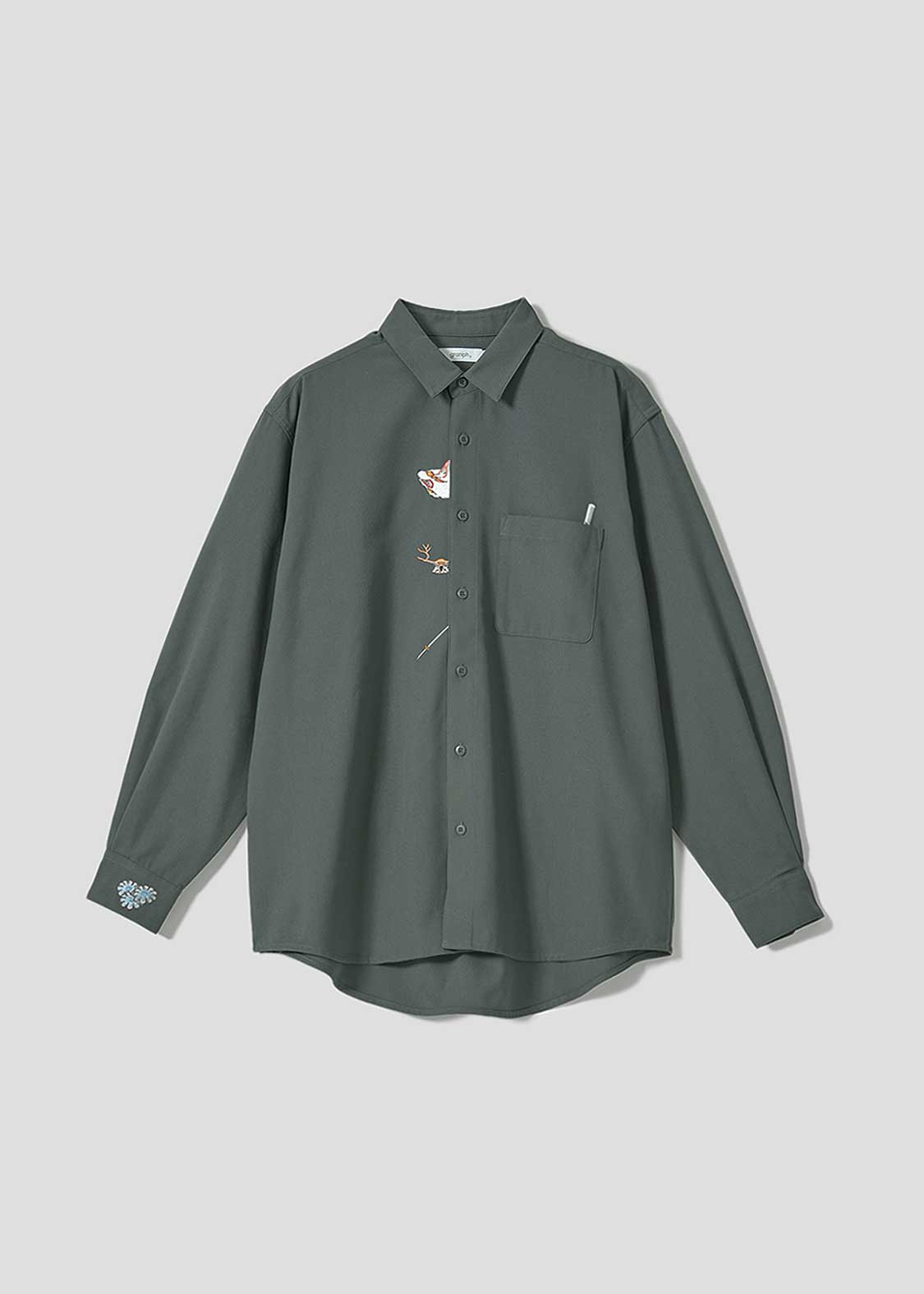 Chainsaw Man X Graniph Fashion Collection - Easy Revenge Loose Shirt [Pre-Order Dec 2025]