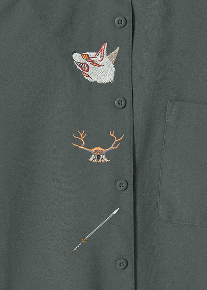 Chainsaw Man X Graniph Fashion Collection - Easy Revenge Loose Shirt [Pre-Order Dec 2025]