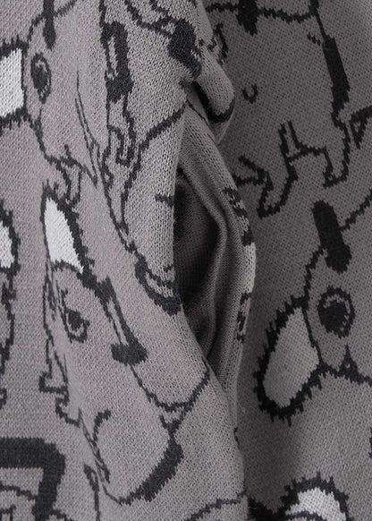 Chainsaw Man X Graniph Fashion Collection - Pochita Pattern Jacquard Cardigan [Pre-Order Dec 2025]