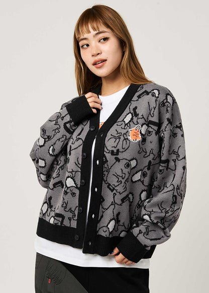 Chainsaw Man X Graniph Fashion Collection - Pochita Pattern Jacquard Cardigan [Pre-Order Dec 2025]