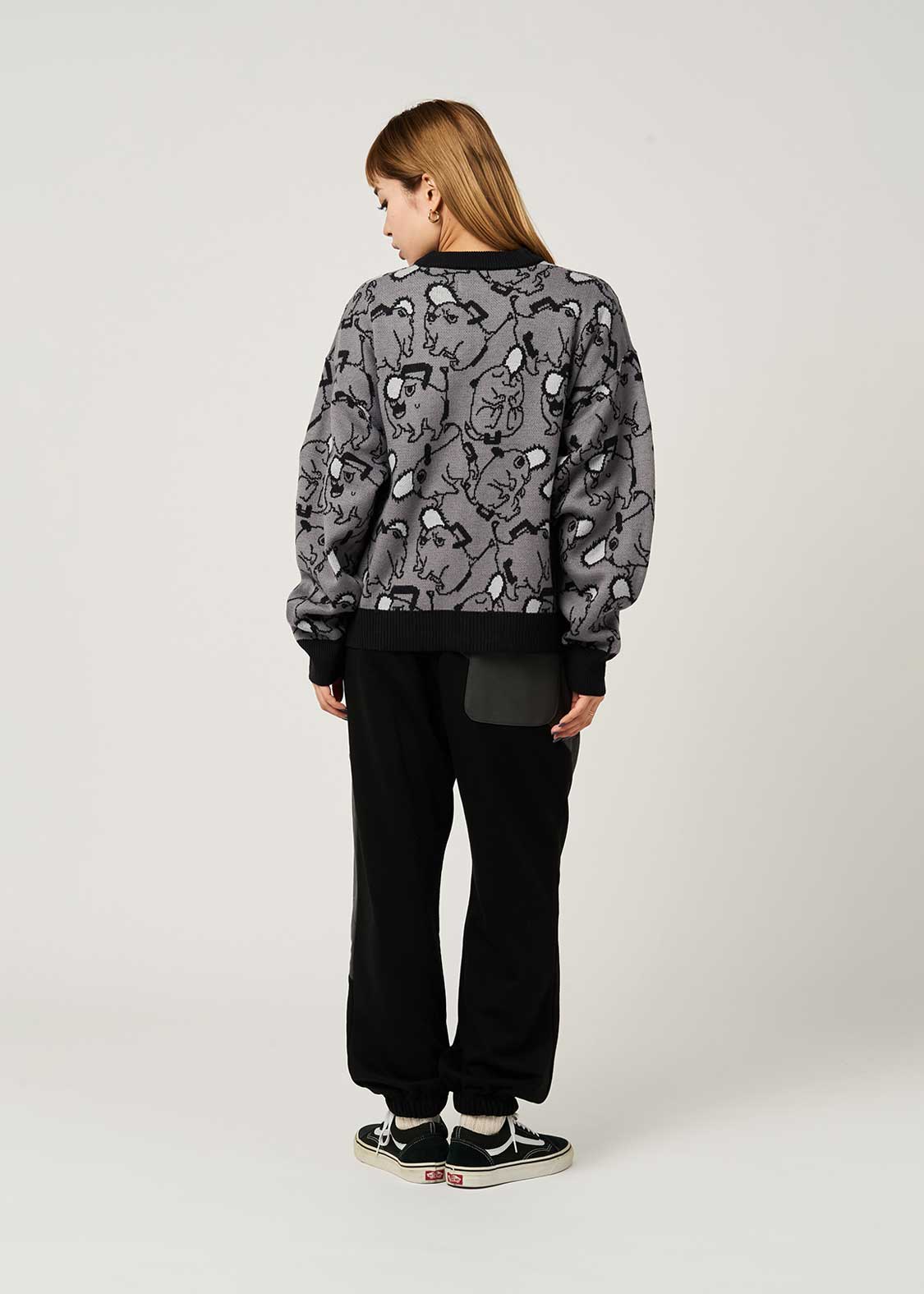 Chainsaw Man X Graniph Fashion Collection - Pochita Pattern Jacquard Cardigan [Pre-Order Dec 2025]