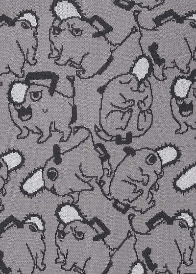 Chainsaw Man X Graniph Fashion Collection - Pochita Pattern Jacquard Cardigan [Pre-Order Dec 2025]