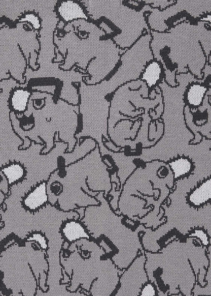 Chainsaw Man X Graniph Fashion Collection - Pochita Pattern Jacquard Cardigan [Pre-Order Dec 2025]