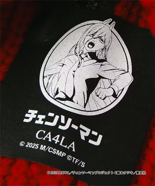 Chainsaw Man x CA4LA Collaboration - Power Knitcap [Pre-Order Oct