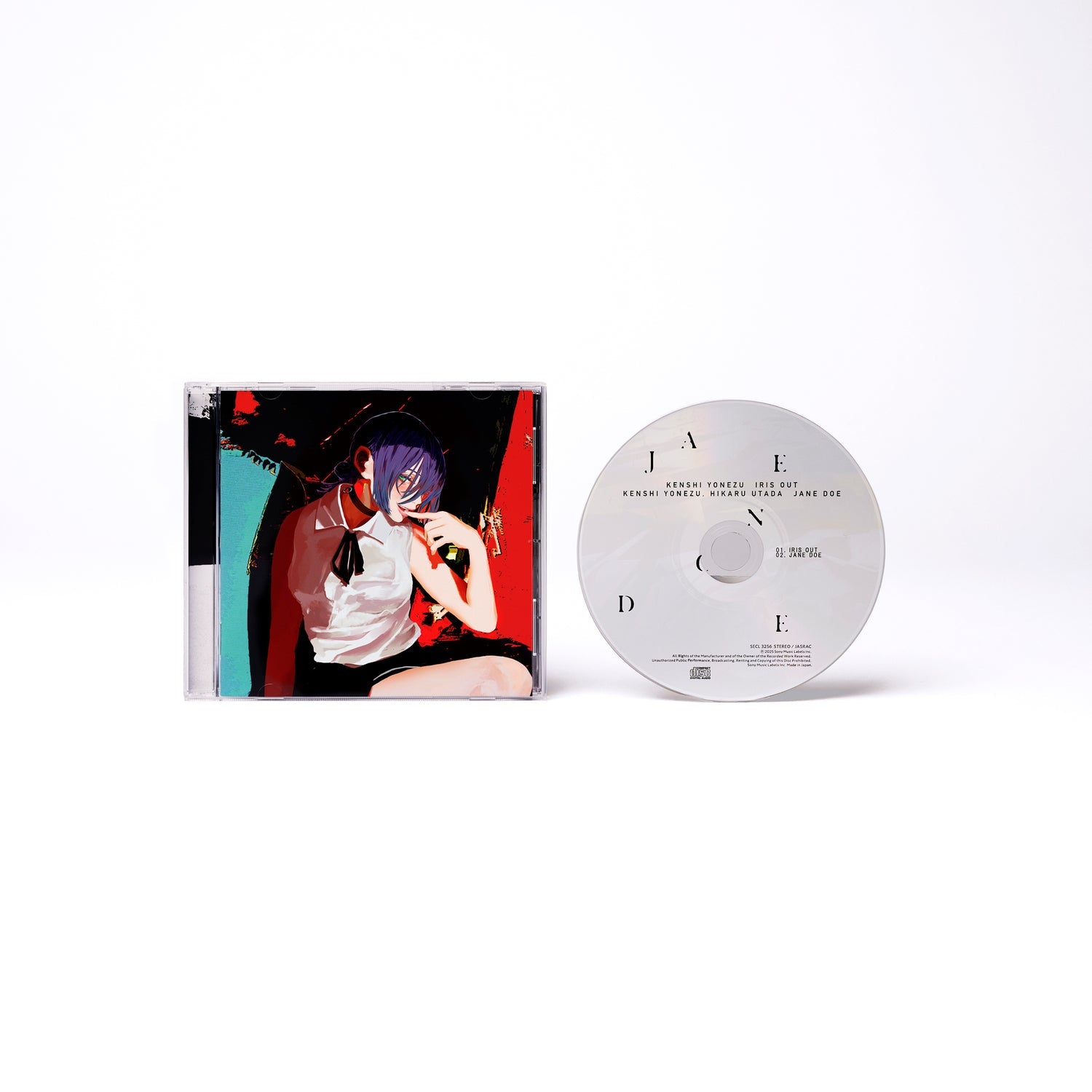 Chainsaw Man x Kenshi Yonezu's - Iris out / Jane Doe Regular Edition First Press Limited Edition CD [Pre-Order Sep 2025]
