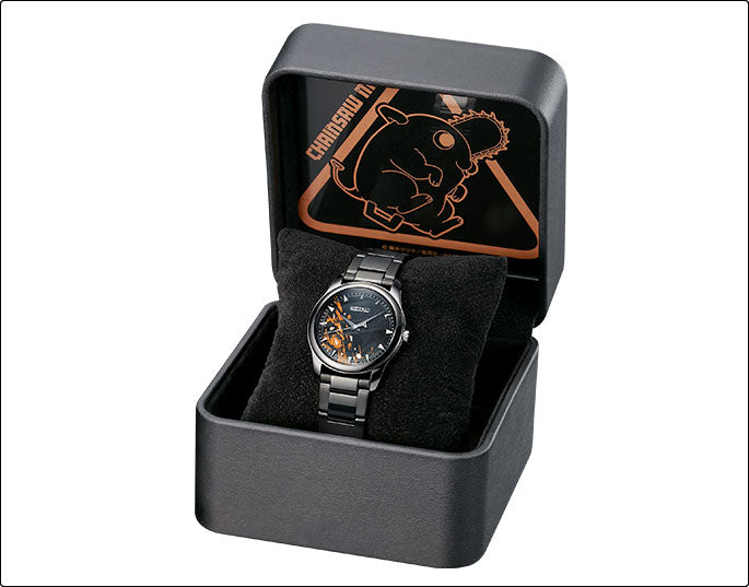 Chainsaw Man x Seiko Collaboration Watch - Pochita Back Cover
