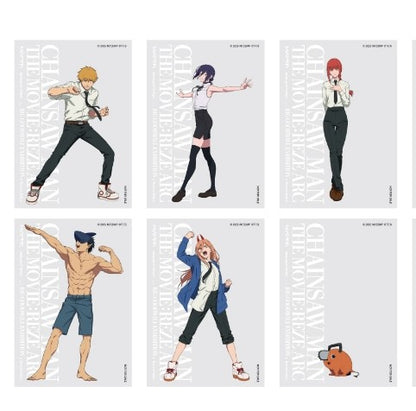 Chainsaw Man Big Good Will Exhibition - Original KV Art Card Second Edition Complete Set of 10