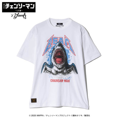 Chainsaw Man Reze Arc The Movie x Glamb - Beam T-shirt White [Pre-Order December 2025]