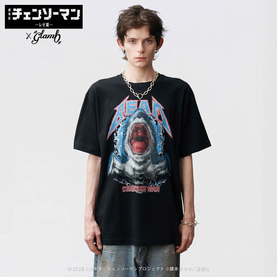 Chainsaw Man Reze Arc The Movie x glamb - Beam T-shirt Black [Pre-Order December 2025]