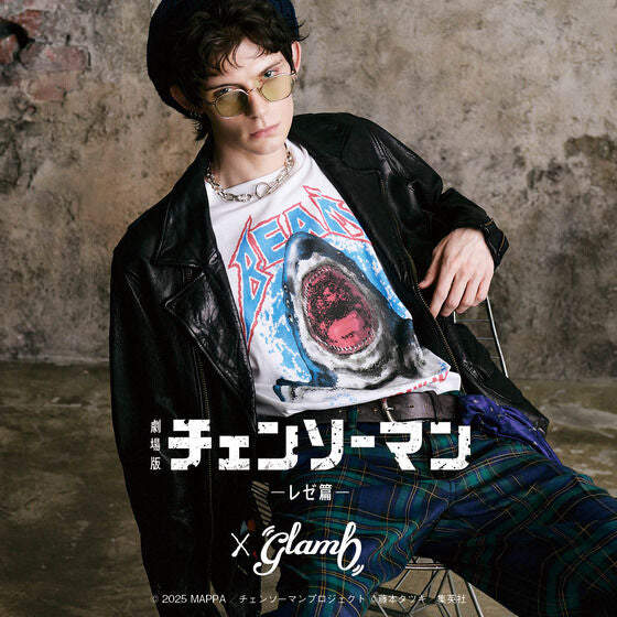 Chainsaw Man Reze Arc The Movie x glamb - Beam T-shirt Black [Pre-Order December 2025]