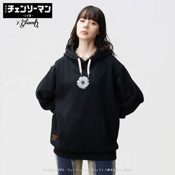 Chainsaw Man Reze Arc The Movie x glamb - Reze Hoodie White [Pre-Order December 2025]