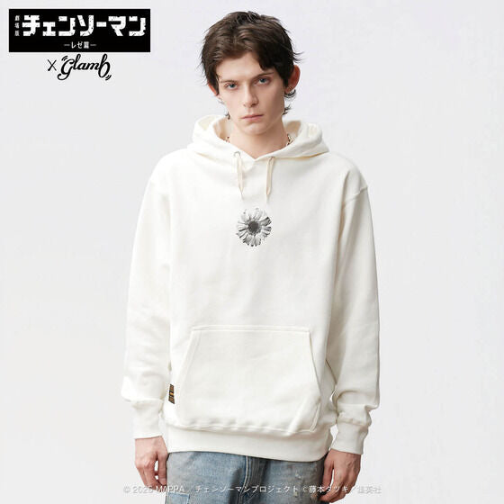 Chainsaw Man Reze Arc The Movie x glamb - Reze Hoodie White [Pre-Order December 2025]