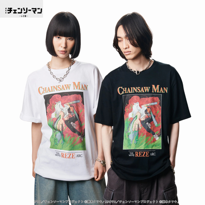 Chainsaw Man Reze Arc The Movie x glamb - Chainsaw Man T-Shirt (2 Types) [Pre-Order Sep 2026]