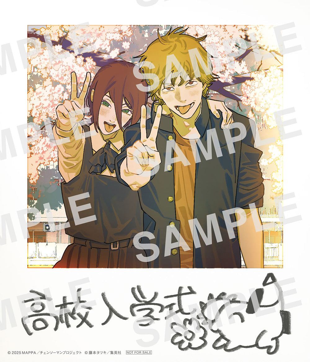 Chainsaw Man The Movie Reze Arc - Theater Instant Photo-Style Visual [Release Nov 15, 2025]