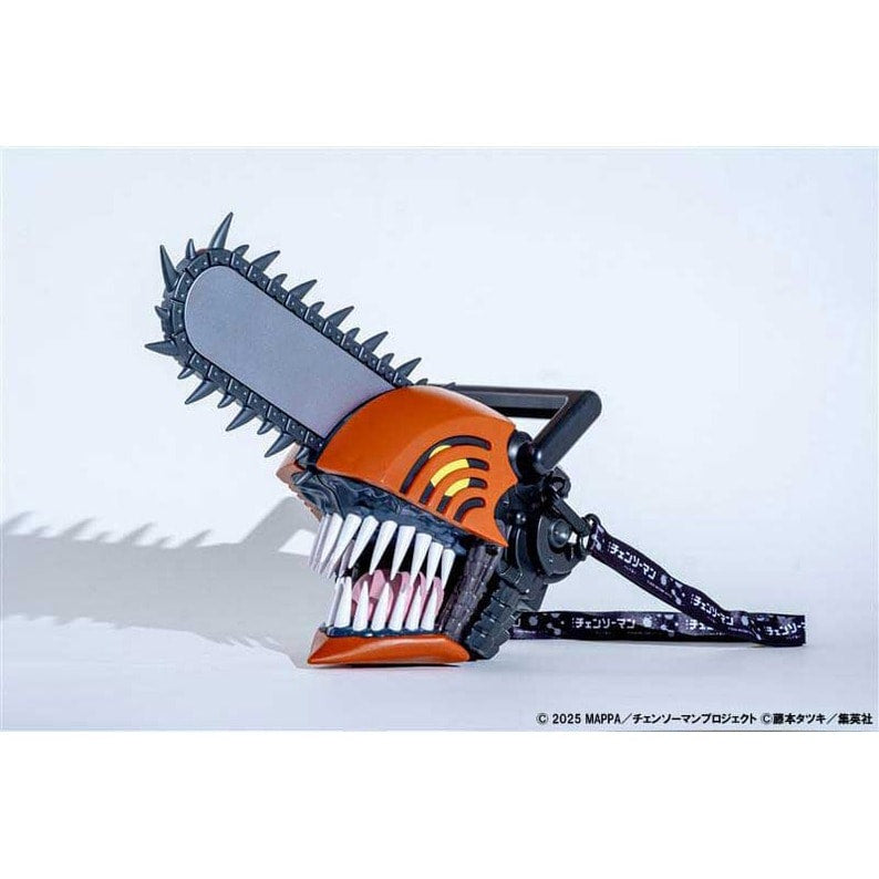 Chainsaw Man head-shaped popcorn box