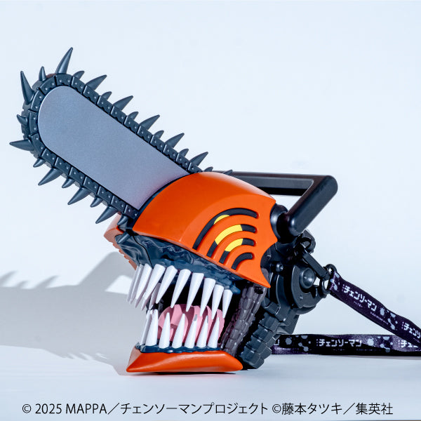 Chainsaw Man head-shaped popcorn box