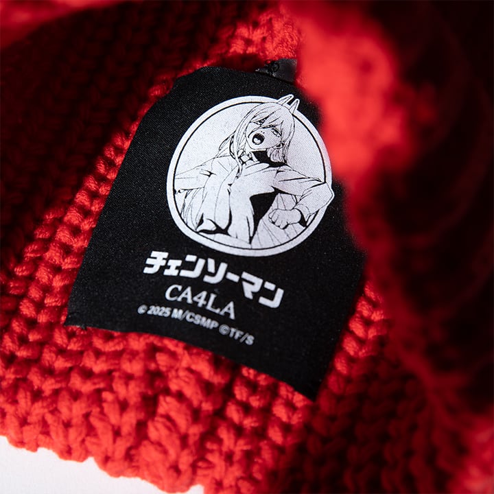 Chainsaw Man x CA4LA Collaboration - Power Knitcap [Pre-Order Oct 2025]