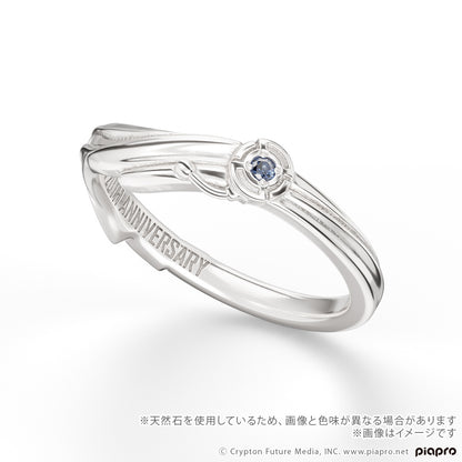 Character Vocal Series 01 x U Treasure - Kaito 20th Anniversary Ring Silver [Pre-Order Jan 2027]