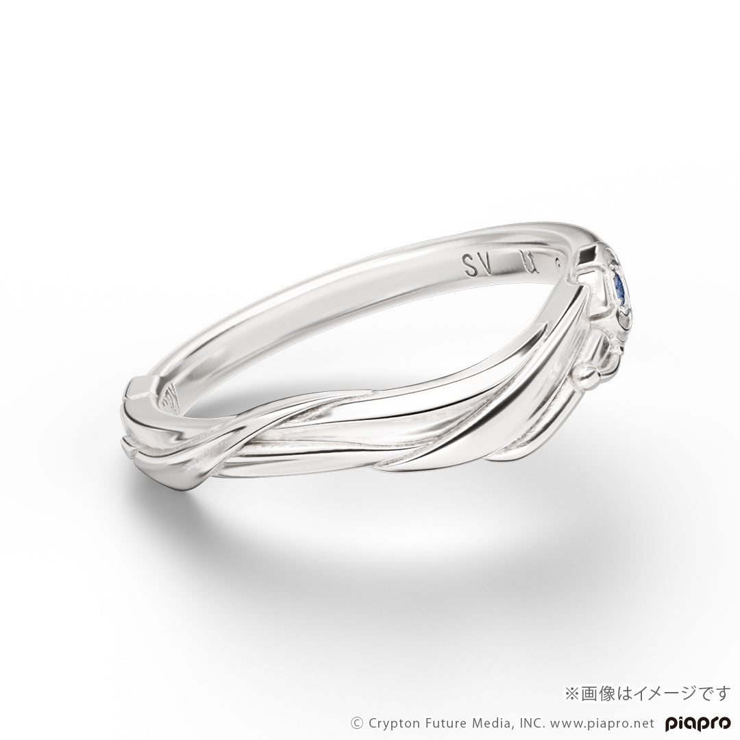 Character Vocal Series 01 x U Treasure - Kaito 20th Anniversary Ring Silver [Pre-Order Jan 2027]