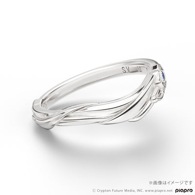 Character Vocal Series 01 x U Treasure - Kaito 20th Anniversary Ring Silver [Pre-Order Jan 2027]