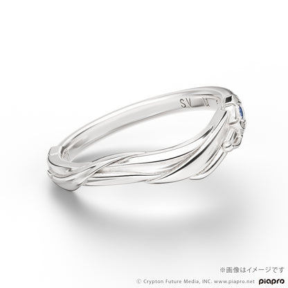 Character Vocal Series 01 x U Treasure - Kaito 20th Anniversary Ring Silver [Pre-Order Jan 2027]