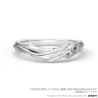 Character Vocal Series 01 x U Treasure - Kaito 20th Anniversary Ring Silver [Pre-Order Jan 2027]