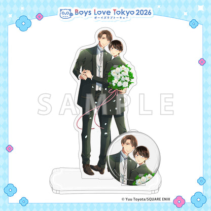 Cherry Magic! Thirty Years of Virginity Can Make You a Wizard?! - Boys Love Tokyo 2026 Acrylic Stand & Can Badge Set [Pre-Order Late June 2026]
