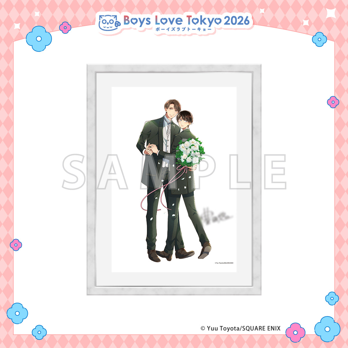 Cherry Magic! Thirty Years of Virginity Can Make You a Wizard?! - Boys Love Tokyo 2026 Framed Reproduction of Original Artwork [Pre-Order Late June 2026]