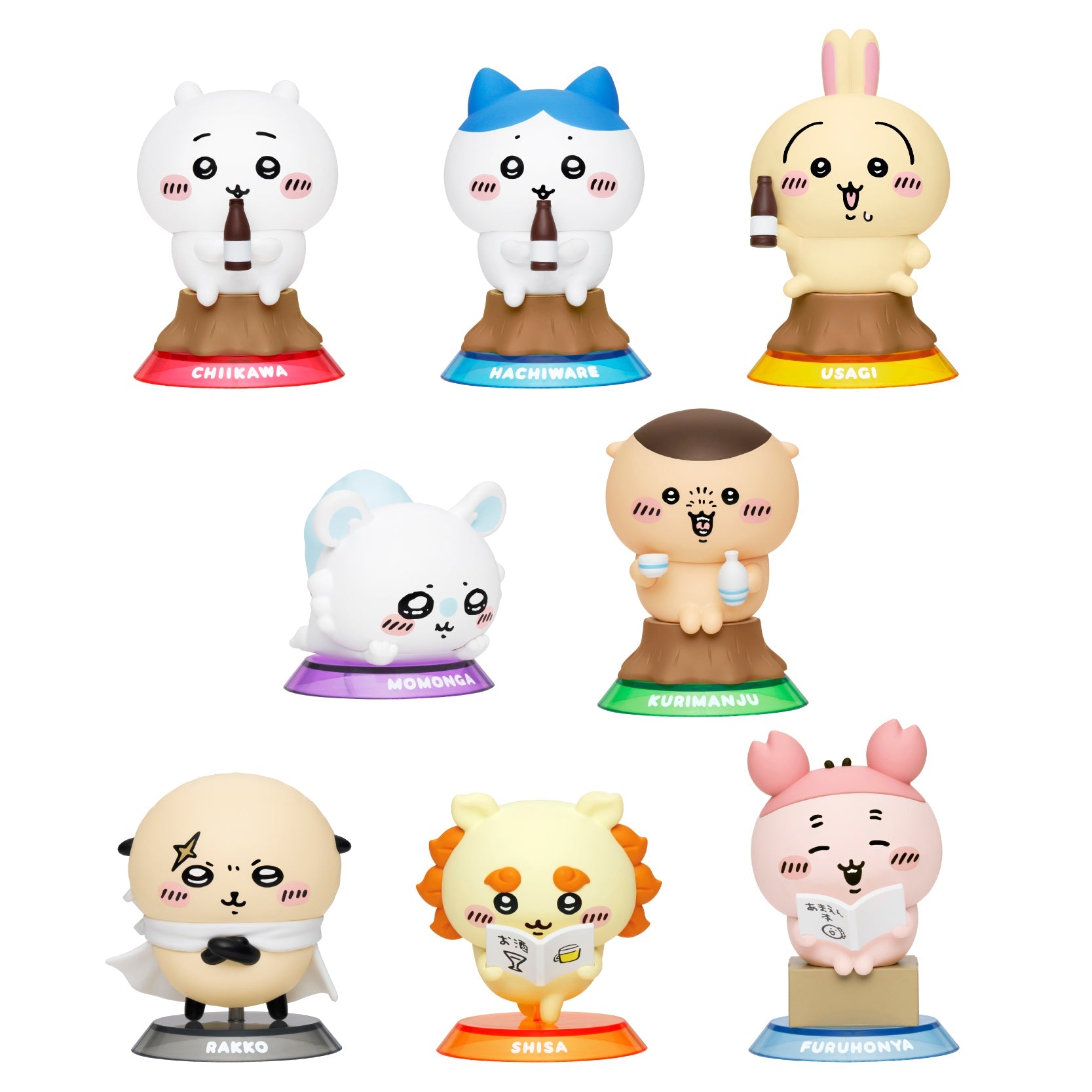 Chiikawa GPSBOX Figure Collection - Relaxing Days Complete Set of 8 Types