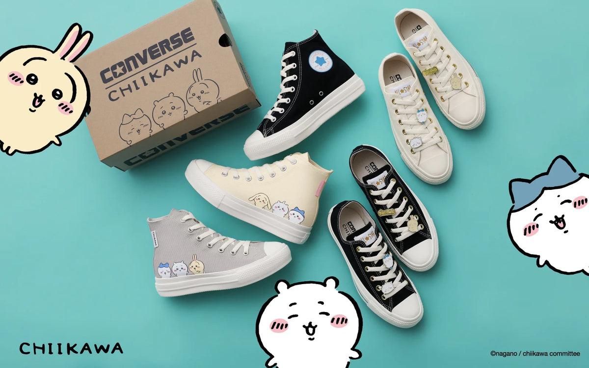 Chiikawa x Converse Tokyo - All Star Light PLTS PT HI (3 Types)