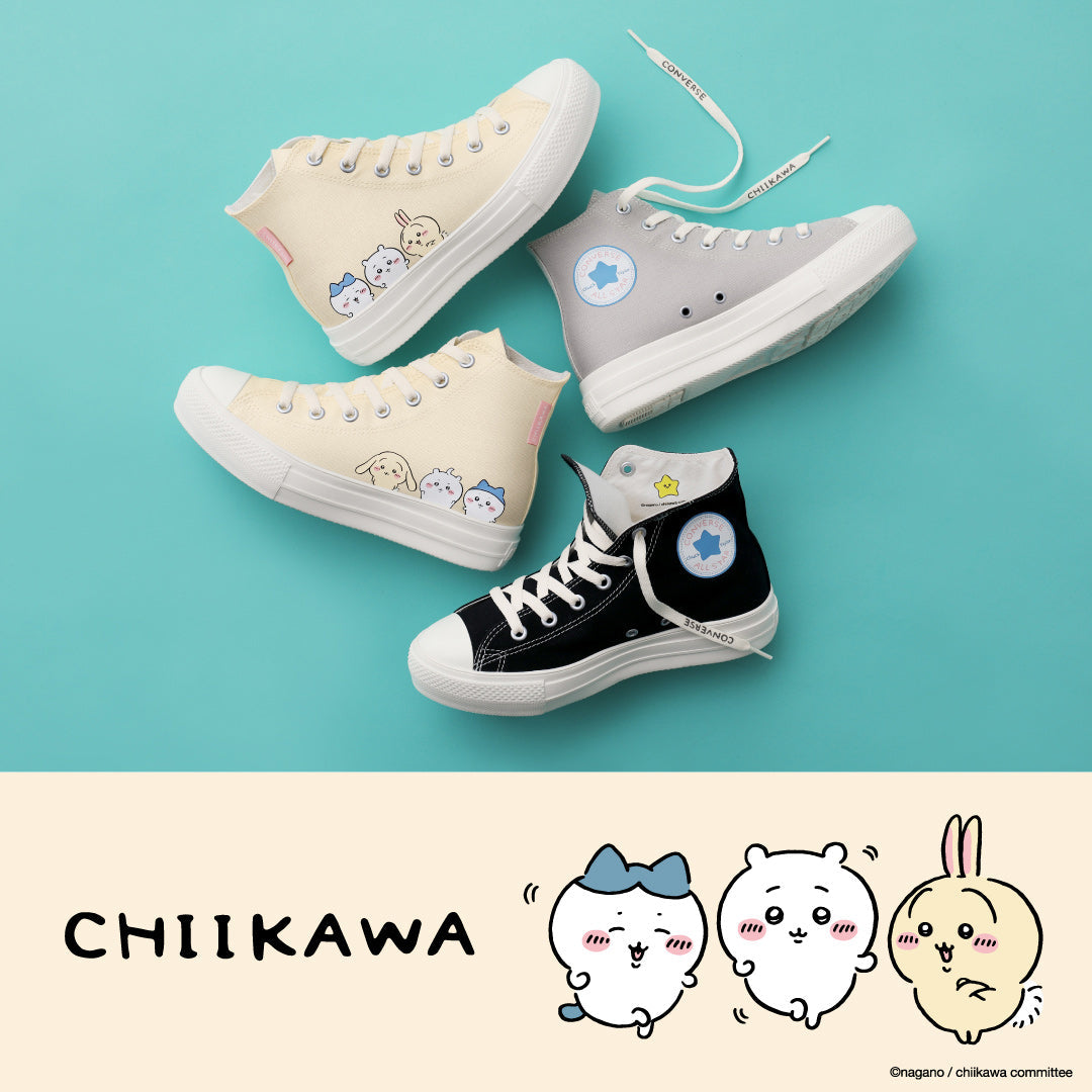 Chiikawa x Converse Tokyo - All Star Light PLTS PT HI (3 Types)